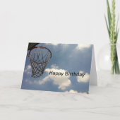 Summer Basketball Karte (Vorderseite)