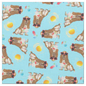 Summer Basset Hound Stoff (Nahaufnahme)
