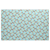 Summer Basset Hound Stoff (Fat Quarter (45,7 x 55,9 cm))