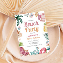 Summer Beach 16 . Geburtstag
