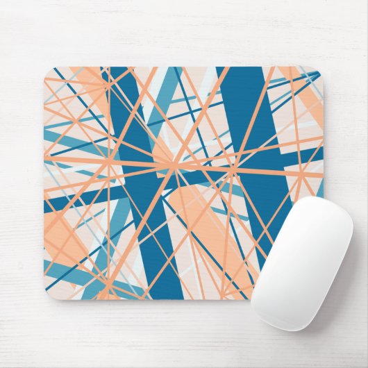 Summer Beach Abstrakt Geometric Mouse Pad Mousepad (Mit Mouse)