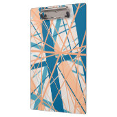 Summer Beach Abstrakt Geometrie Lines Clipboard Klemmbrett (Links)