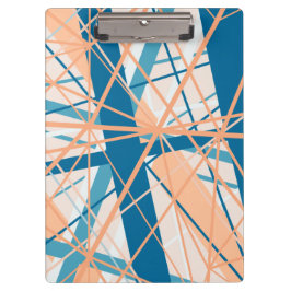 Summer Beach Abstrakt Geometrie Lines Clipboard Klemmbrett