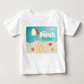 Summer Beach Babe Urlaub Baby T-shirt (Vorderseite)
