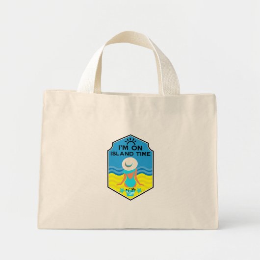 Summer Beach Bag Essential Mini Stoffbeutel (Vorne)