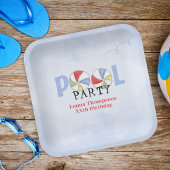 Summer Beach Balls Party Niedlich Custom Pappteller