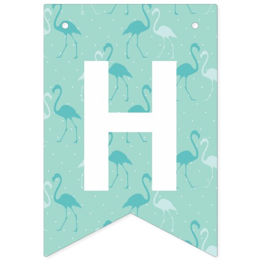 Summer Beach Birthday Party Wimpelkette (Zweite Fahne)