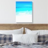 Summer Beach Blue Ocean Leinwanddruck (Insitu (Schlafzimmer))