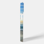 Summer Beach Blue Personalisiert Name Case-Mate iPhone Hülle (Rückseite / Rechts)