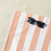 Summer Beach Boston Terrier Dog (schwarz) Niedlich Strandtuch (Beispiel)