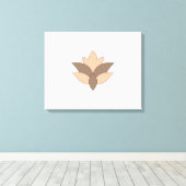 Summer Beach Canvas | Coastal Vibes Art Decor Leinwanddruck (Insitu (Holzboden))