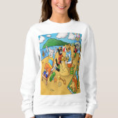 Summer Beach Cats Sweatshirt (Vorderseite)