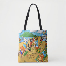 Summer Beach Cats Tasche