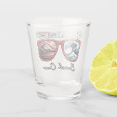 Summer Beach Crew - Summer Vibes Schnapsglas (Rückseite)