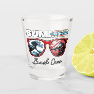 Summer Beach Crew - Summer Vibes Schnapsglas