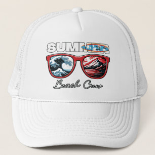 Summer Beach Crew - Summer Vibes Truckerkappe