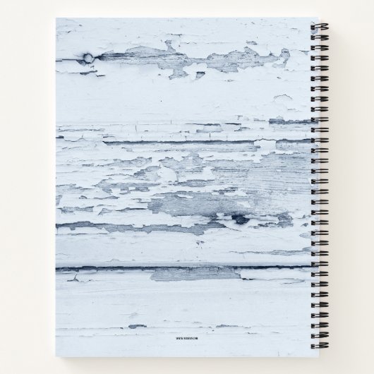 Summer Beach Custom Foto Bullet Journal Notizblock (Rückseite)