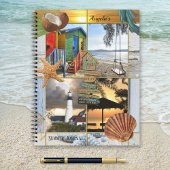 Summer Beach Custom Foto Bullet Journal Notizblock