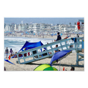 Summer Beach Day - Venice Beach, CA Fotodruck