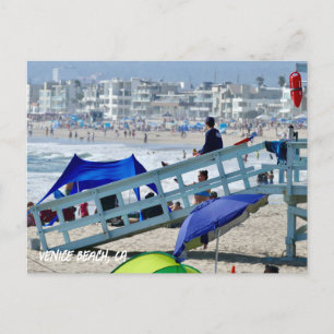 Summer Beach Day - Venice Beach, CA Postkarte