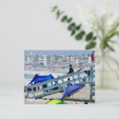 Summer Beach Day - Venice Beach, CA Postkarte (Stehend Vorderseite)