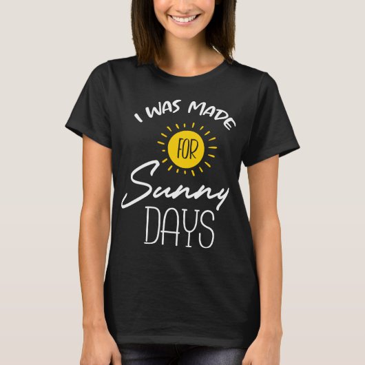 Summer Beach Design T-Shirt (Vorderseite)