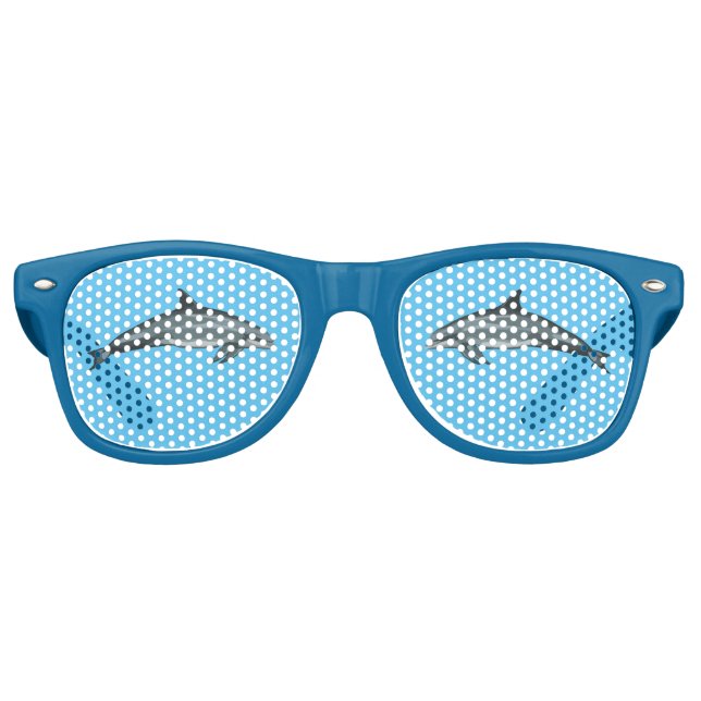 Summer Beach Dolphin Unterwasser Partybrille (Vorderseite)
