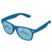 Summer Beach Dolphin Unterwasser Partybrille (Schrägansicht)