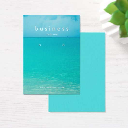 Summer Beach Earring Display (Schreibtisch)