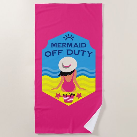 Summer Beach Essential Geschenk Strandtuch (Vorderseite)