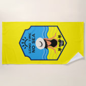 Summer Beach Essential Geschenk Strandtuch (Vorderseite)