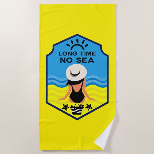 Summer Beach Essential Geschenk Strandtuch (Vorderseite)