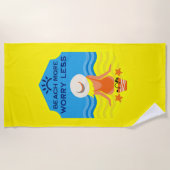 Summer Beach Essential Geschenk Strandtuch (Vorderseite)