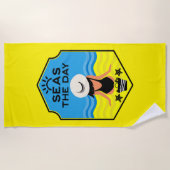 Summer Beach Essential Geschenk Strandtuch (Vorderseite)
