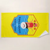 Summer Beach Essential Geschenk Strandtuch (Vorderseite)