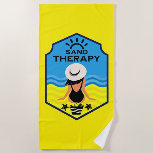 Summer Beach Essential Geschenk Strandtuch (Vorderseite)