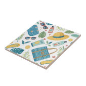 Summer Beach Essentials Pattern (2) Fliese (Seite)