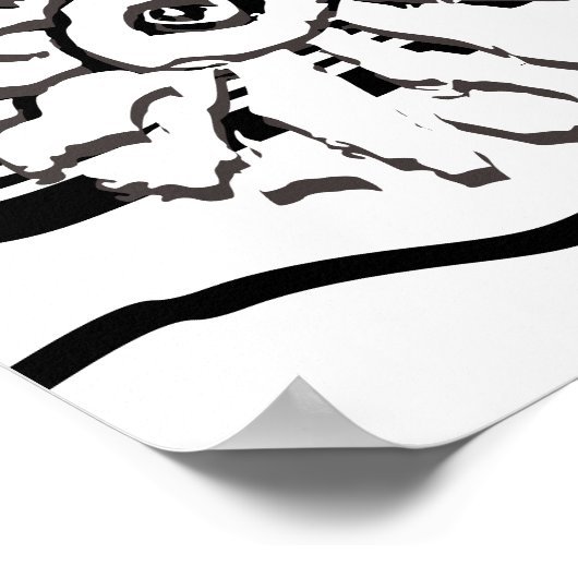 Summer Beach Fun Instagram Collage Poster (Ecke)