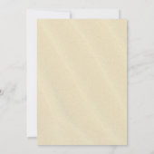 Summer Beach Geburtstagsparty Starfish Muscheln Einladung (Rückseite)