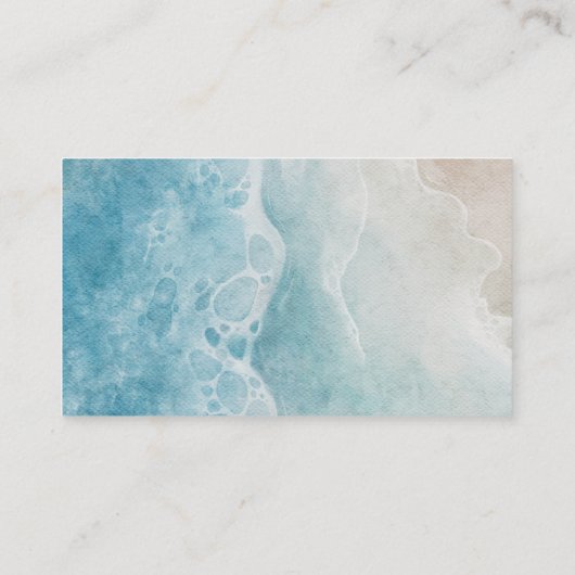 Summer Beach Geschenk Registry Honeymoon Fund Hoch Begleitkarte (Rückseite)