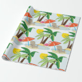 Summer Beach Geschenkpapier (Ungerollt)