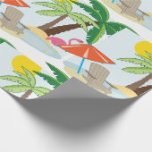Summer Beach Geschenkpapier (Ecke)