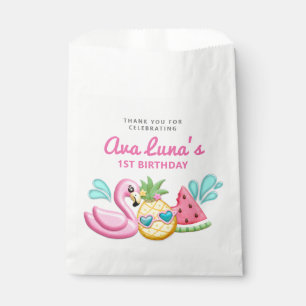 Summer Beach Girl Birthday Goody Geschenktütchen