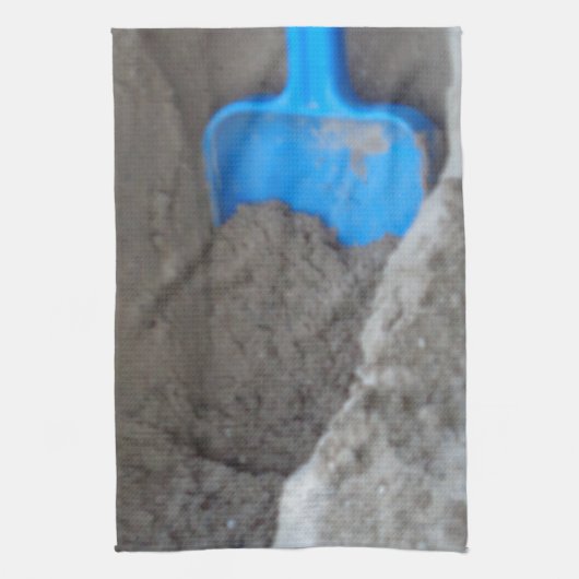 Summer Beach Gravitation Sand Shovel, Scoop, Playi Handtuch (Vertikal)