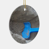 Summer Beach Gravitation Sand Shovel, Scoop, Playi Keramikornament (Rechts)