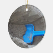 Summer Beach Gravitation Sand Shovel, Scoop, Playi Keramikornament (Links)
