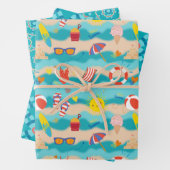 Summer Beach Happy Time Geschenkpapier Set (Beispiel)