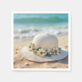 Summer Beach Hat Serviette (Vorderseite)