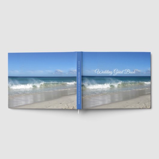 Summer Beach Hochzeit Gästebuch (Voll)