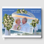 Summer Beach Hochzeit Gästebuch (Vorderseite)